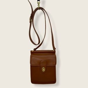 Coach Vintage British Tan Murphy Crossbody Bag